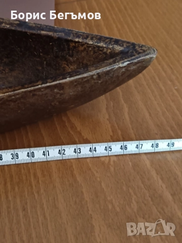 Винтидж дървена декорация в стил лодка, снимка 3 - Антикварни и старинни предмети - 51986503