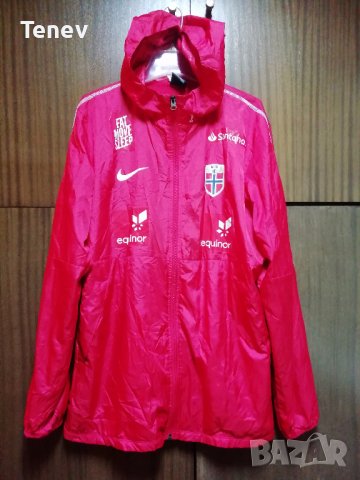 Norway National Team Nike мачово оригинално яке ветровка Норвегия Национален Отбор 