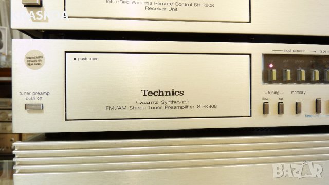 TECHNICS SE-A808  & ST-K808 & SH-R808, снимка 9 - Ресийвъри, усилватели, смесителни пултове - 30342538