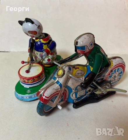 Стари ламаринени играчки, снимка 2 - Колекции - 53354006