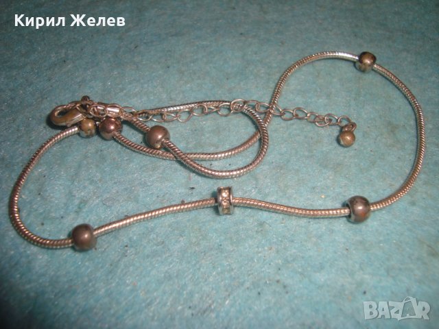 ФЕШЪН АРТ СРЕБРИСТО КОЛИЕ ТИП ПАНДОРА 74491