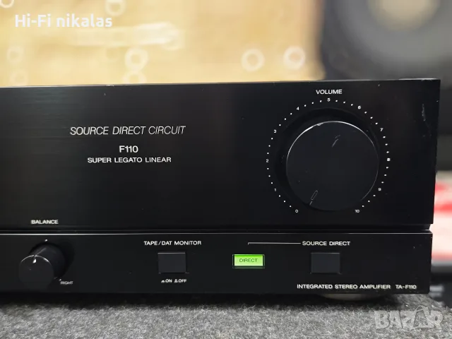 стерео Hi-Fi усилвател SONY TA-F 110, снимка 4 - Ресийвъри, усилватели, смесителни пултове - 56021027
