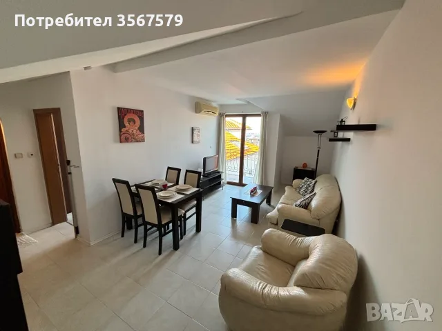Двустаен апартамент с панорамна морска гледка в Triumph Holiday Village, Свети Влас , снимка 6 - Апартаменти - 55833272