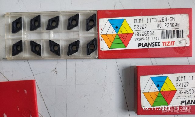 Твърдосплавни пластини, снимка 4 - Стругове - 42653114