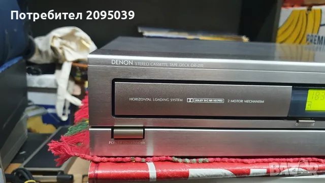 Касетен дек DENON DR 210., снимка 2 - Декове - 55715727