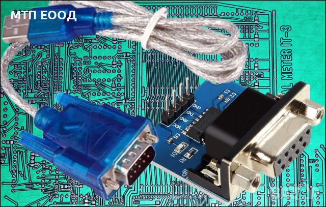 Конвертор RS232 към TTL, сериен порт, DB9, MAX3232, MAX232, USB, снимка 1 - Друга електроника - 36614285