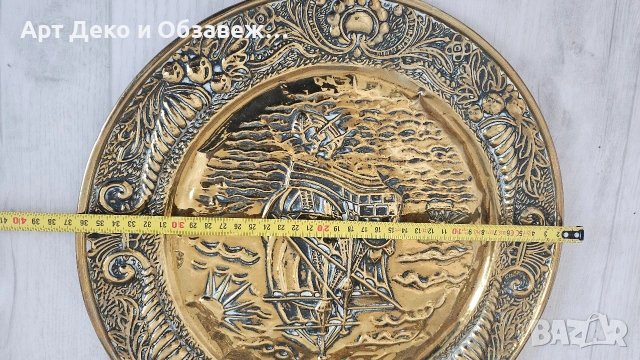 Бронзови пана за стена, снимка 9 - Декорация за дома - 54095207