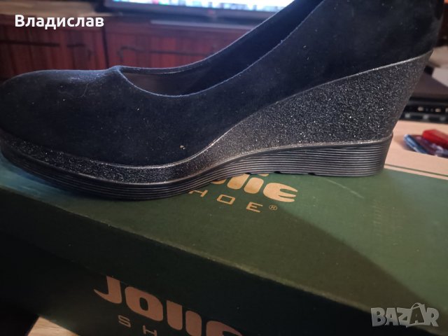 Дамски велурени обувки, снимка 3 - Дамски ежедневни обувки - 40134479