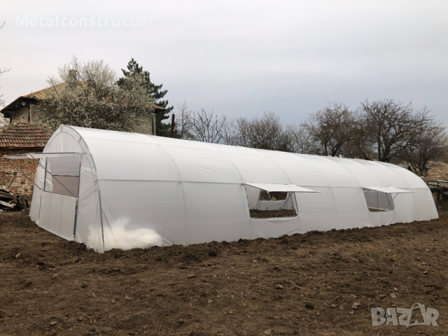 Оранжерии “Металконструкт97” / Оранжерия с Израелски полиетилен.(4,6,8 метра ширини), снимка 9 - Оранжерии - 43818072
