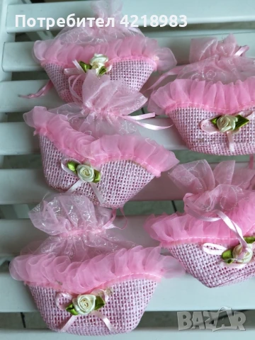 Подаръчета за кръщене - кошнички, снимка 3 - Декорация - 51422360