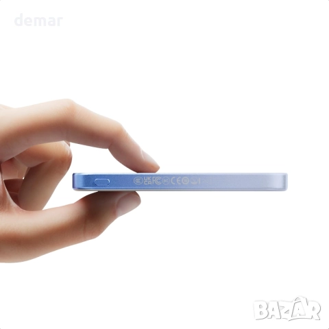 Външна батерия SHARGE AeroMag Magsafe 5000 mAh, магнитна, 15 W Qi2