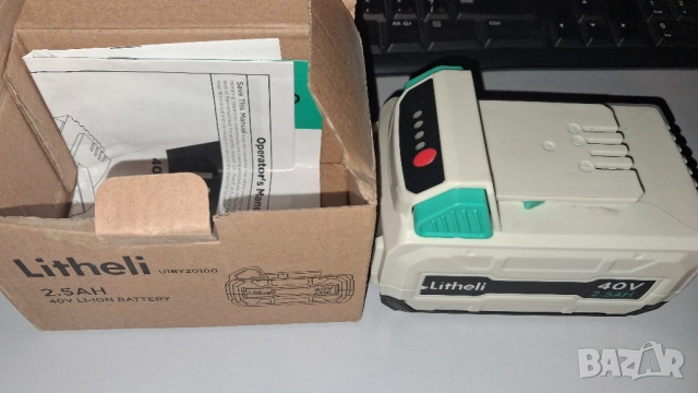 Батерия Litheli 40V 2.5 AH