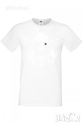 Мъжка тениска Star Wars Yoda Terminator,Междузвездни войни,Филм,Изненада,Подарък,Повод,, снимка 2 - Тениски - 37717773