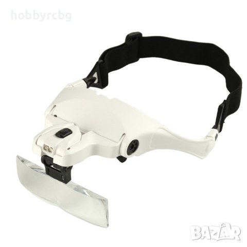 Лупи за глава 1.0x, 1.5x, 2.0x, 2.5x, 3.5x с LED осветление, снимка 3 - Ремонт на друга електроника - 40759088