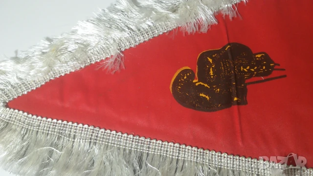 25 игрални флагчета ЦС на БСФС БФ Бокс "От Българските боксьори" със сиви/бели конци, снимка 2 - Колекции - 51277429