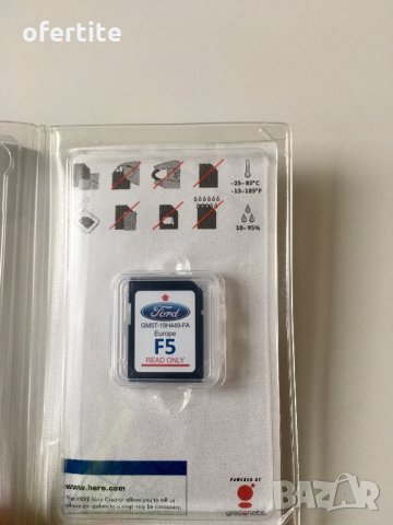 ✅ GPS / FORD F5 🔝 Карта за навигация / SD Card, снимка 3 - Аксесоари и консумативи - 35383966