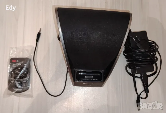 Panasonic SC-SP100 компактна аудио система 2.1 док станция iphone ipod, снимка 2 - Аудиосистеми - 48948092