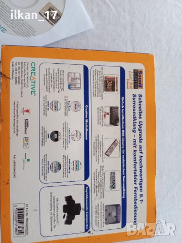 Звукова външна карта Creative Sound Blaster Live 24bit External НОВА!, снимка 6 - Аудиосистеми - 39161427