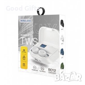 Безжични Bluetooth слушалки със зареждащ се калъф в 4 различни варианта