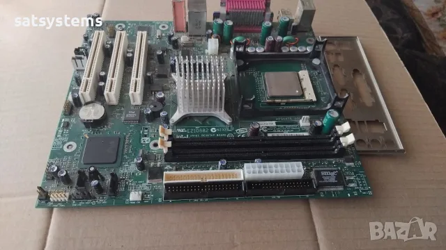 Дънна платка Intel Desktop Board D865GVHZ (Hazelton) Socket 478 CPU+FAN+RAM, снимка 6 - Дънни платки - 55925596