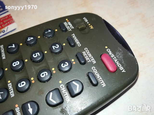 TOSHIBA VT-858G VTR/TV REMOTE CONTROL-ВНОС SWISS 0702241121, снимка 16 - Дистанционни - 44175523