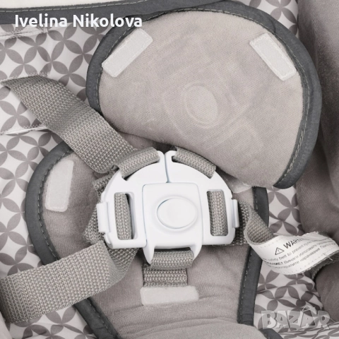 Електрическа люлка за бебе Zizito Hana, снимка 6 - Детски люлки - 52524785