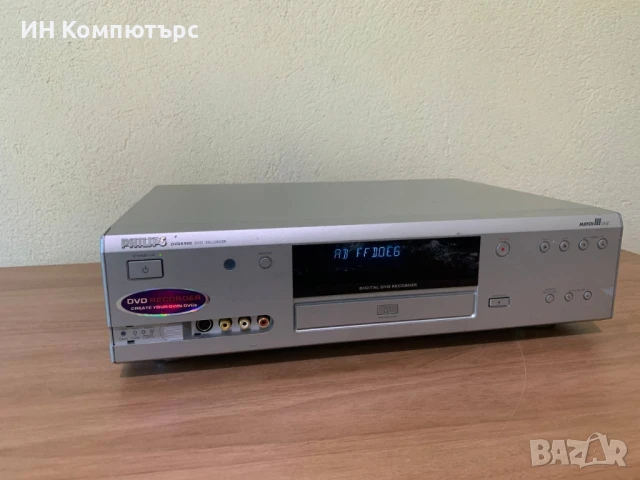 Продавам DVD рекордер Philips DVDR 980, снимка 4 - Плейъри, домашно кино, прожектори - 50997792