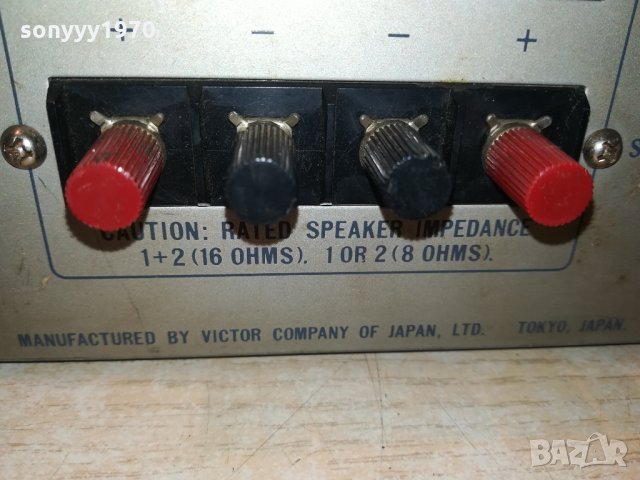 jvc-amplifier 0302210928, снимка 7 - Ресийвъри, усилватели, смесителни пултове - 31661384