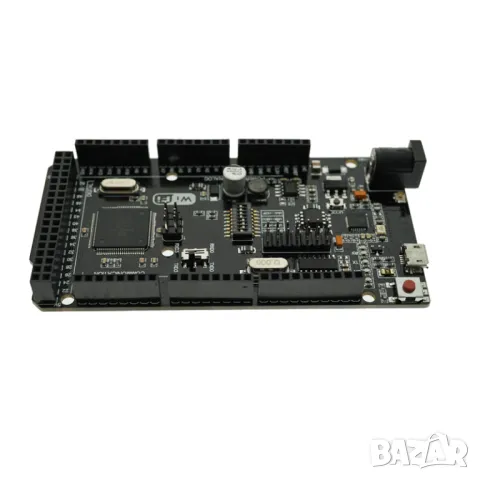 Arduino Mega WiFi R3 ATmega2560 ESP8266 / 2 IN 1 USB-TTL CH340G 32Mb Memory, снимка 3 - Друга електроника - 47360075