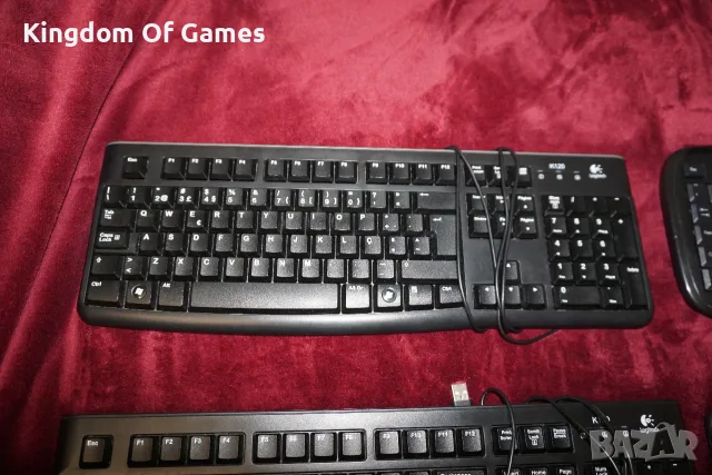 12 Клавиатури Logitech K120/Dell/Fujitsu KB410K/Gembird/Genius/A4Tech за Настолен Компютър , снимка 2 - Клавиатури и мишки - 55501007