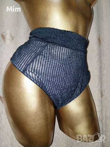 hunkemoller XXL  Черна бикина с висока талия , снимка 3 - Бельо - 42241363