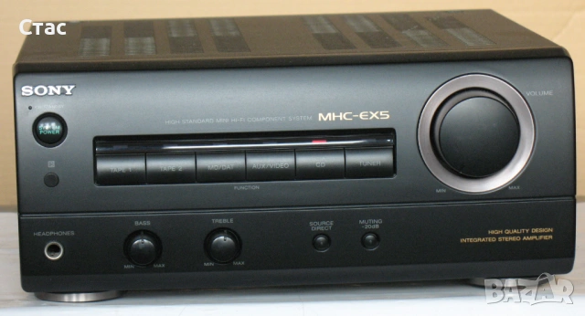 Sony amplifier 2x100w/japan перфектен