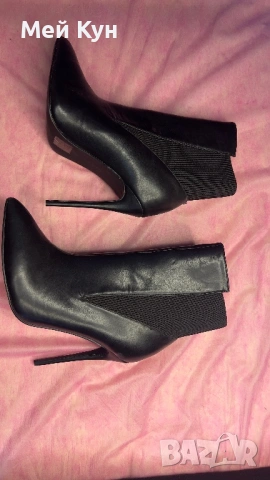 Дамски боти на висок ток, снимка 2 - Дамски боти - 53218252