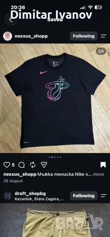 Nike Miami оригинална мъжка тениска , снимка 2 - Тениски - 56133937