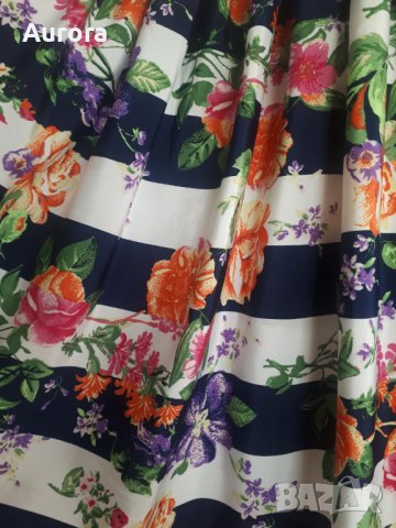 Цветна рокля, 9- 10 год., като нова, снимка 15 - Детски рокли и поли - 39538620