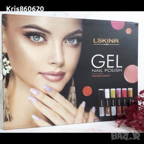 Гел лак Nail polish 24 броя 24 цвята в кутия, снимка 2 - Продукти за маникюр - 44326081