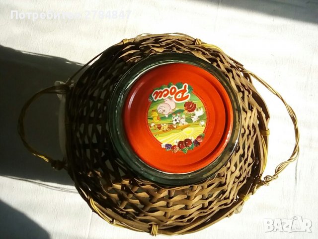 Плетен буркан за туршия, снимка 5 - Кутии за храна - 38972596