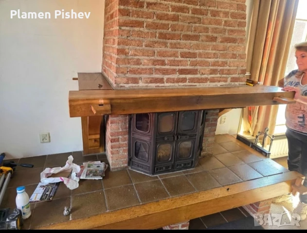 Камини за вграждане и печки от чугун, снимка 5 - Отоплителни печки - 50466240