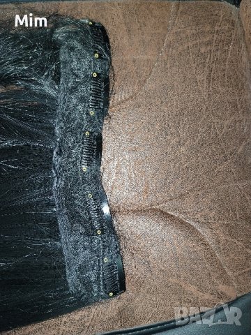 60 см Екстейшан коса омбре черно и руса с черна , снимка 8 - Аксесоари за коса - 36532627
