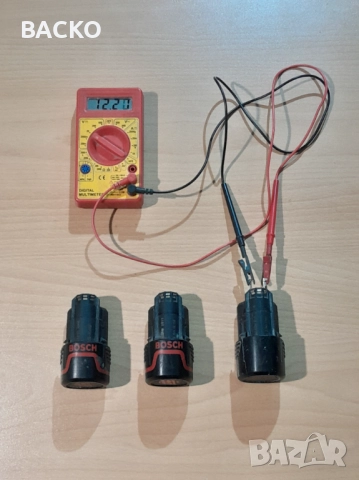 Батерии BOSCH 12V  Li-Ion, снимка 3 - Винтоверти - 52952877