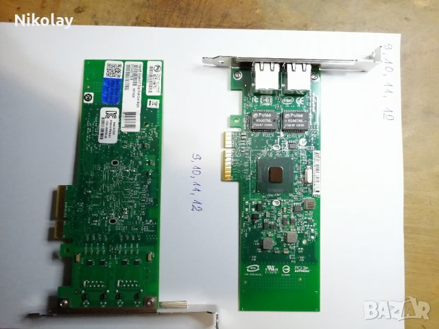LAN PCI-e карта  1000х2, 1000х4, INTEL PRO, снимка 5 - Мрежови адаптери - 21546869