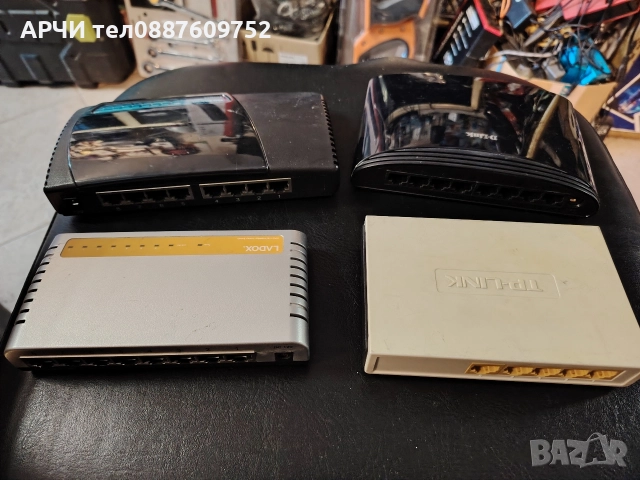 Суич Edimax ES-3108P в перфектно състояние. Продава се в комплект със захранващ адаптер на 12V., снимка 4 - Суичове - 52612583