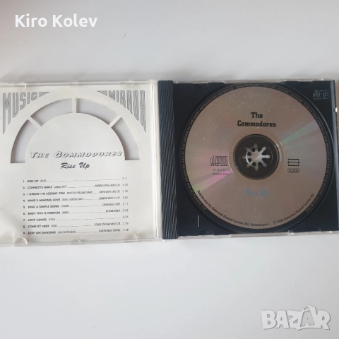 The Commodores ‎– Rise Up cd, снимка 2 - CD дискове - 51802042