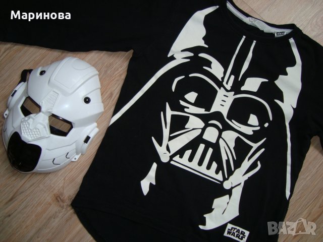 STRA WARS блузка H&M + маска