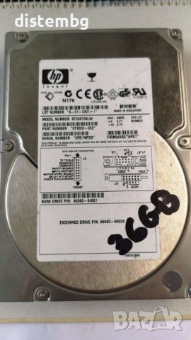 Твърд диск , Hard disk HP  Seagate  ST336706LW  36 GB