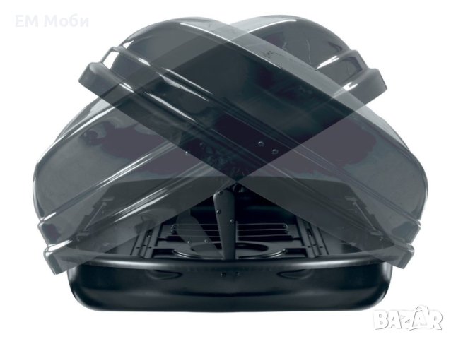 Автобокс Menabo Mania Duo 580л черен 225x89x36cm Кутия Багажник за Автомобил, снимка 4 - Аксесоари и консумативи - 44416086