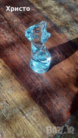 чешки кристал коте фигурка Бохемия, Bohemia Crystal, чисто нова, снимка 6 - Статуетки - 34498976