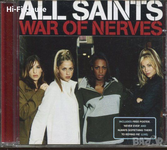 All Saints- War of Nerver, снимка 1 - CD дискове - 37276690