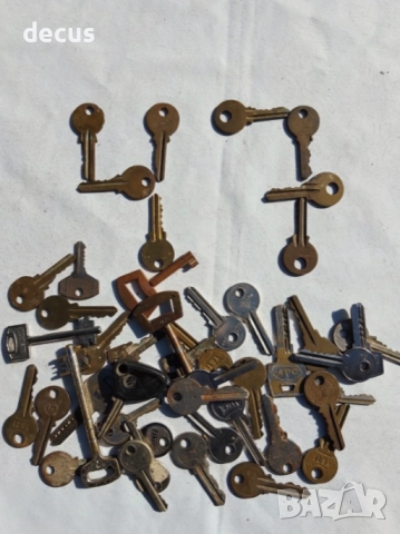 Оригинален лот 47 Ключове, колекция ключар, винтидж реликва