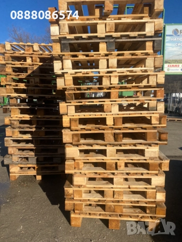 палети 100/120 см скари индустриални палети, снимка 4 - Друго търговско оборудване - 52734511